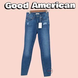 Good American Good Legs High Waist Skinny Fit Jeans 4/27
